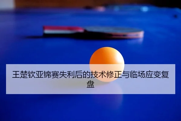 王楚钦亚锦赛失利后的技术修正与临场应变复盘